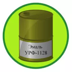 Грунт-эмаль алкид-уретановая УРФ-1128 зеленая, 50 кг - 06312840